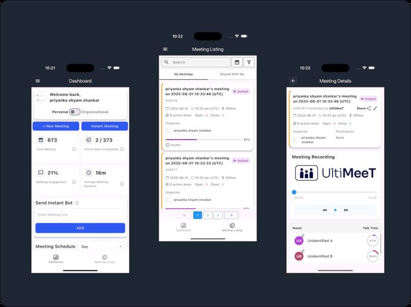 Ultimeet screenshot